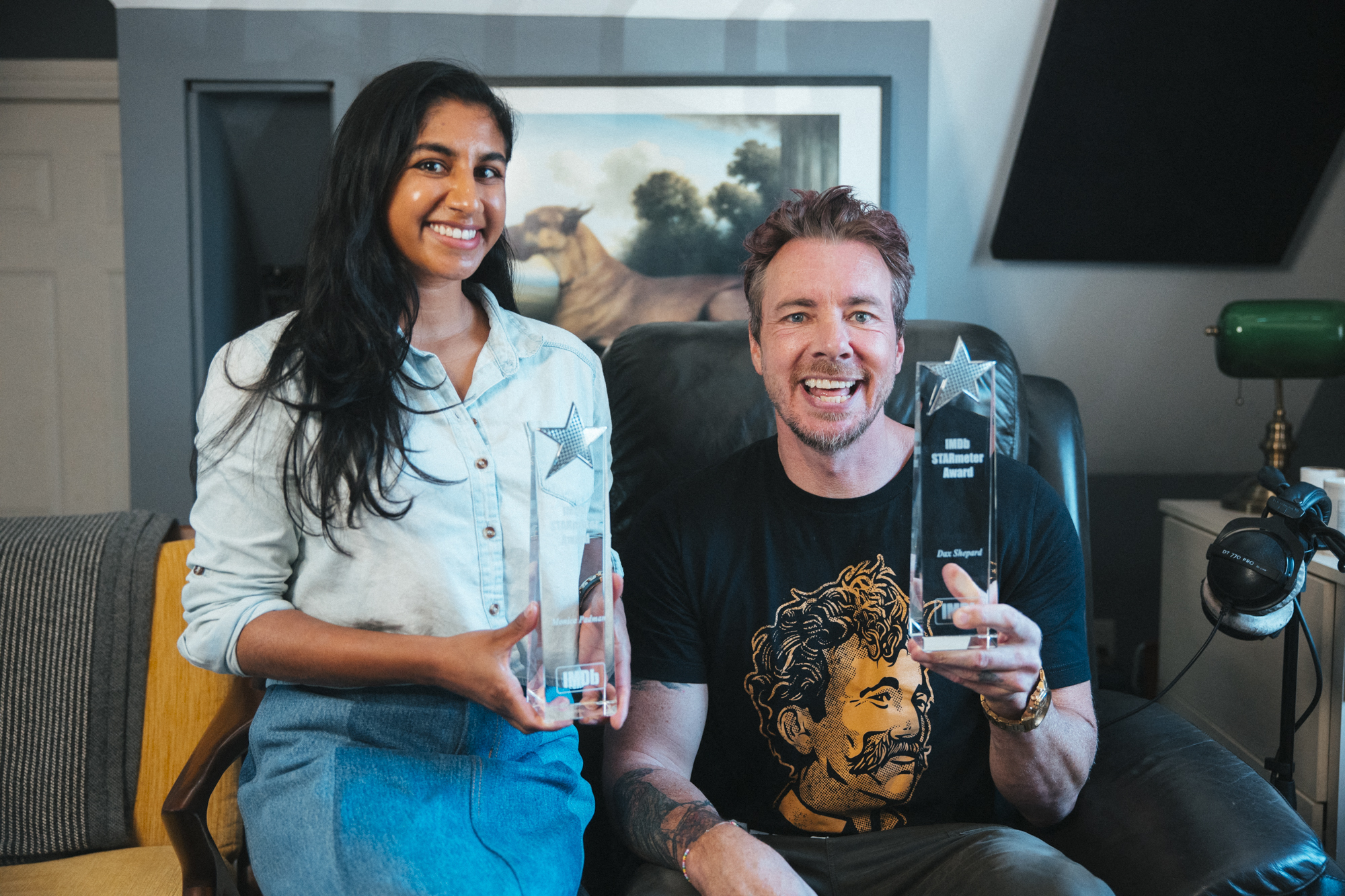 Monica Padman and Dax Shepard