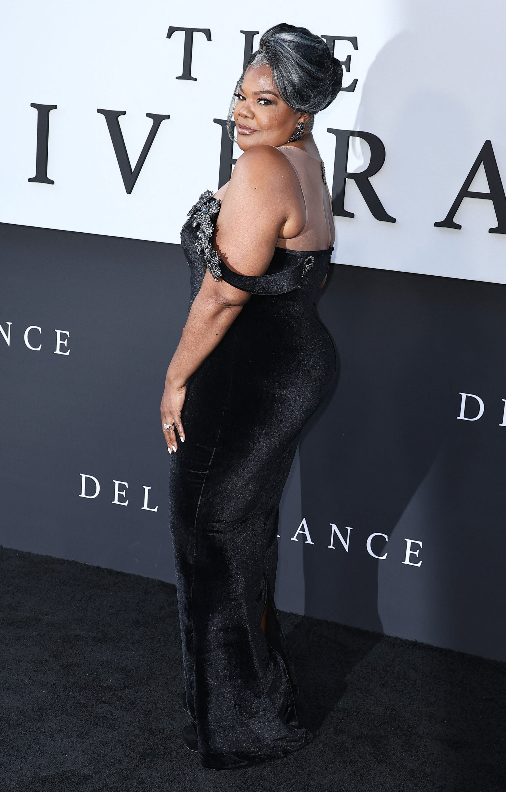 Mo'Nique on the red carpet 