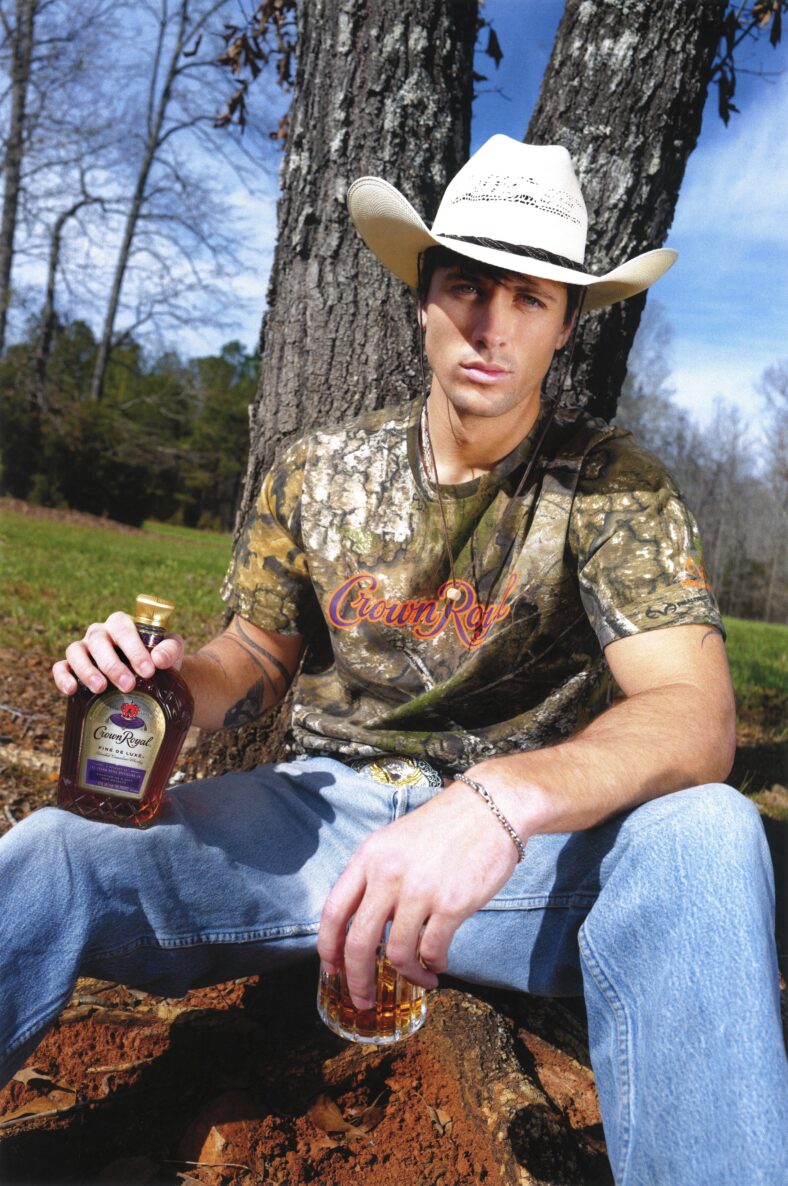 Rob Rausch wearing Crown Royal Realtree Camo Capsule Collection